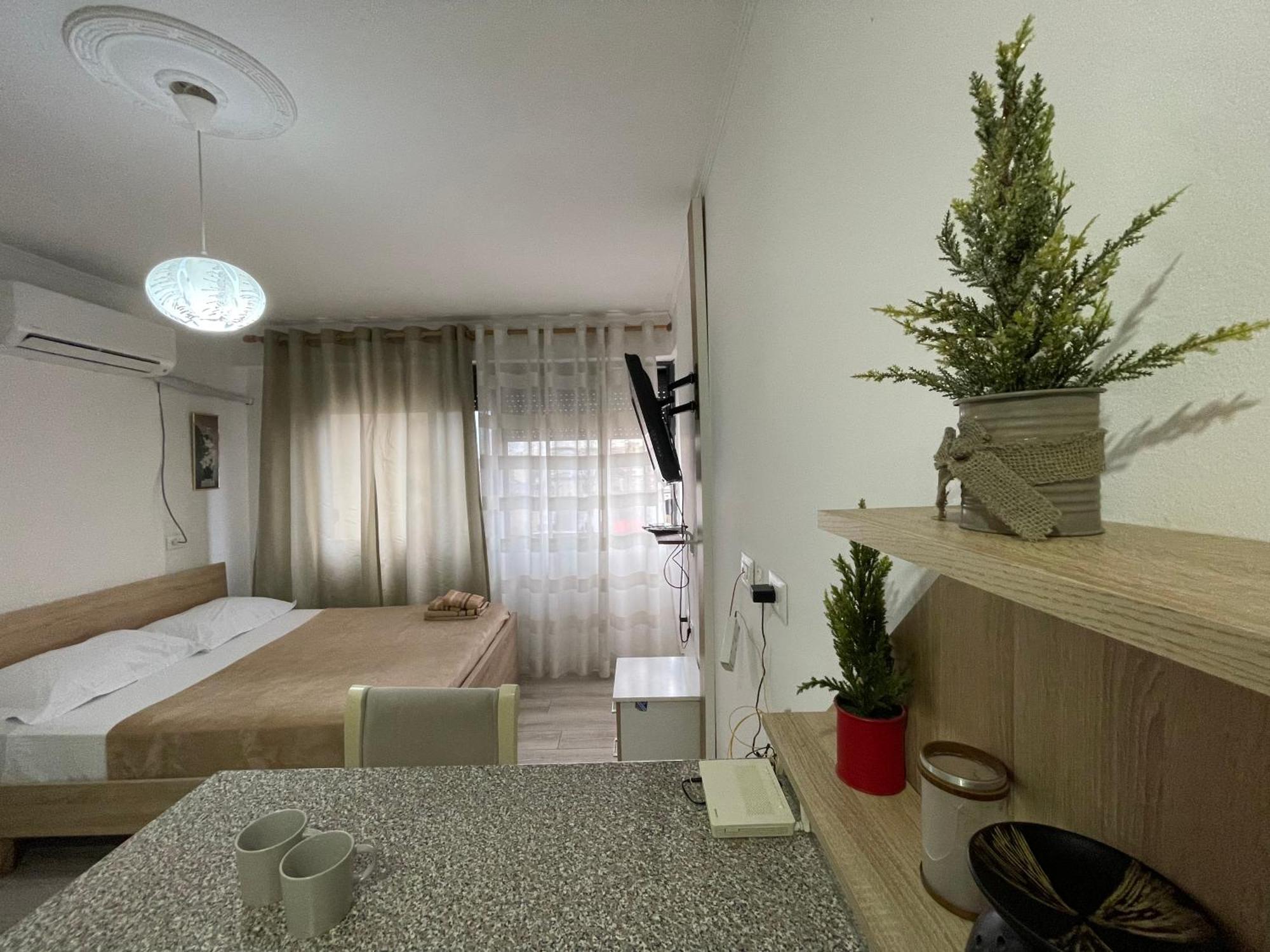 Downtown Modern Studio Apartment Tirana Kültér fotó